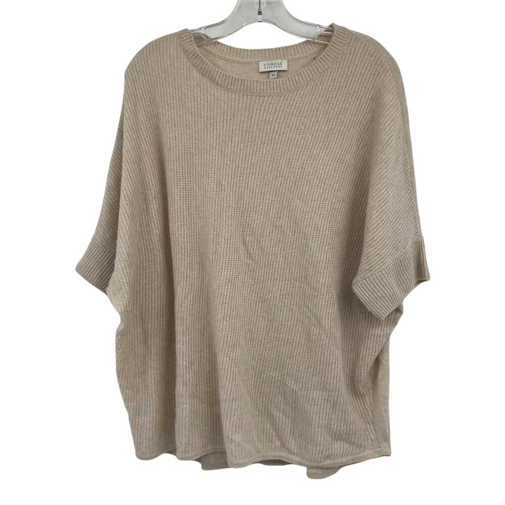 Kinross Beige Short Sleeve T-Shirt | Womens M